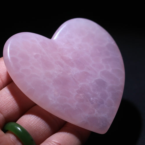 Heart-Shaped Quartz Guasha
