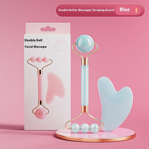Facial rollers with Guasha